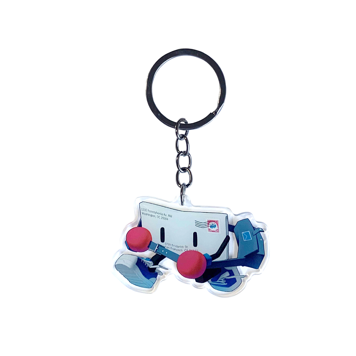 I hope this letter finds u well, its been looking for u - Charm / Keychain